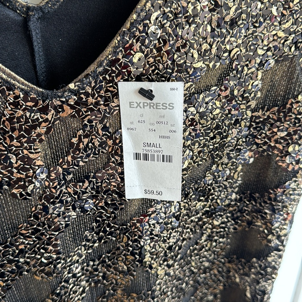 Express Sequins Mini Dress - Picture 5 of 9